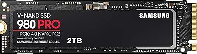 Ssd interne samsung 980 pro pour jeux avec mémoire non amovible et port