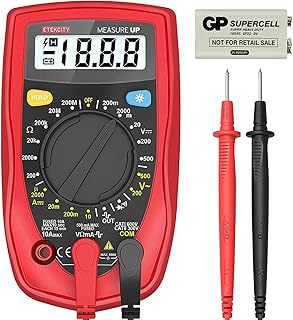 Multimètre numérique etexite msr-r500, testeur de tension, d'ampère, d'ohm et de tension