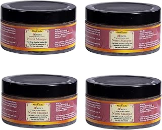 Masque facial khadi abeers nutri - paquet de 4 (200 g), 50 g
