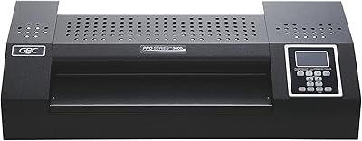 Plastifieuse de bureau professionnelle gbc a3 pro series 3600, noire, 1703600