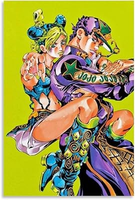 Swig anime jojo jolyne kujo jotaro affiche sur toile moderne imprimée