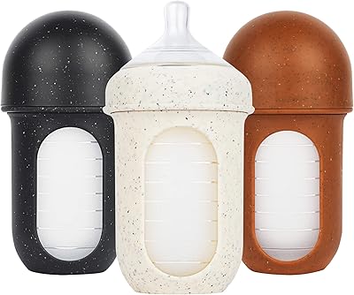 Biberons pliables et réutilisables en silicone boon norsh pour les essentiels quotidiens, 8