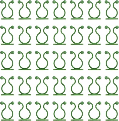 Jenny 100pcs clips autocollants pour plantes grimpantes crochets jardin et support de plante