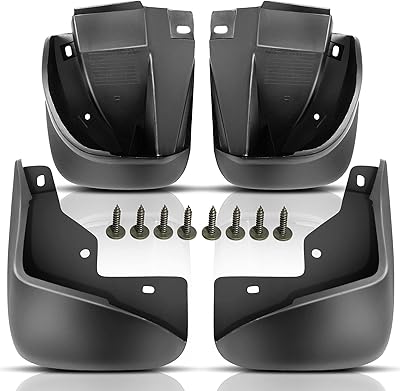 Jeu de 4 pare-boue de voiture pour honda accord 1998-2002 berline