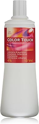 Teinture capillaire permanente wella color touch emulsion 4%, 1,101 kg