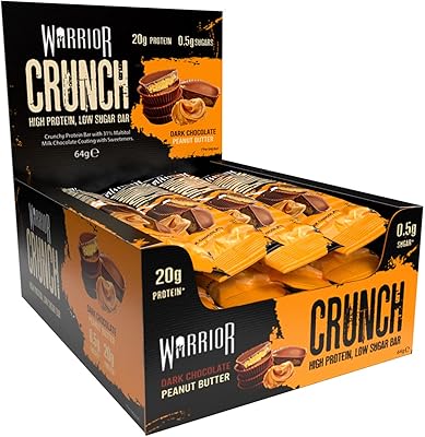 Barre riche en protéines et faible en glucides warrior crunch 64 g. Achetez malin avec Diaytar Sénégal, votre partenaire shopping 100% digital