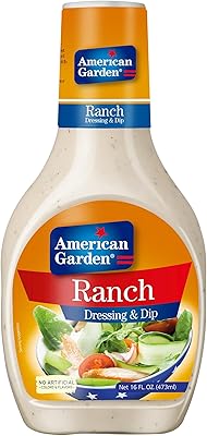 Vinaigrette american garden ranch & dip, sans gluten, 473 ml