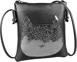 Sac à bandoulière réglable en forme de cœur transparent ff1 ita, sac