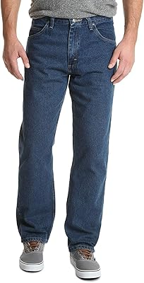 Wrangler authentics jean grand et grand pour hommes avec coupe large confortable
