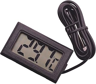 Thermomètre lcd numérique soldot celsius et capteur de réfrigérateur