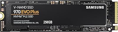 Samsung 970 evo plus m.2 ssd interne 250 go, 970 evo plus, mz