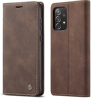 Coque kowauri pour samsung galaxy a23 étui portefeuille à rabat en cuir rétro