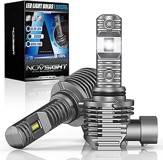 Ampoules de phare led novsight 9005 hb3, luminosité 300 % 10 000 lumens