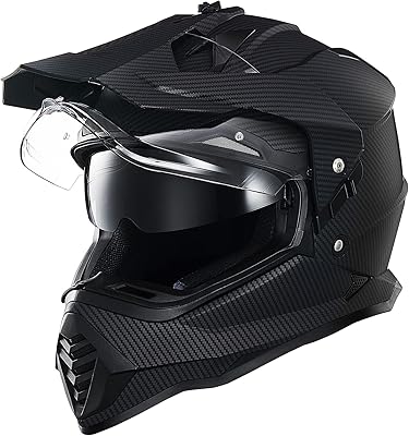 Casque de moto elm dual sport avec verrouillage compatible avec visière, motoneige, vtt, vélos tout-terrain, modèles casco ws902. Diaytar : Votre allié pouvoir d'achat au quotidien