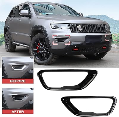 Couvercle de remplacement de phare antibrouillard avant de camion jho adapté pour jeep