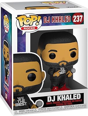 Funko 56757 figurine en vinyle pop rocks avec dj khaled