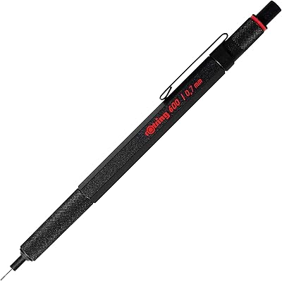 Porte-mines rotring série 600, 0,7 mm, noir (502607)