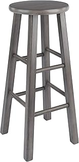 Tabouret de bar win some ivy, 29", finition gris rustique