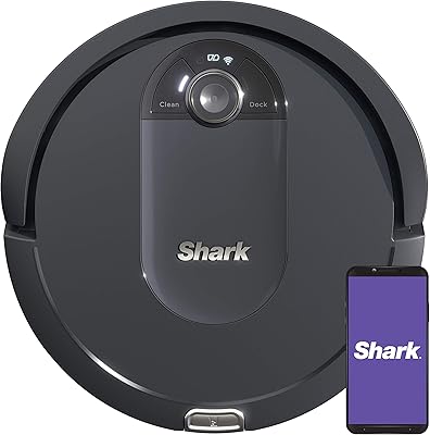 Aspirateur robot shark iq av992, parfait pour les poils d'animaux, compatible alexa wi-fi