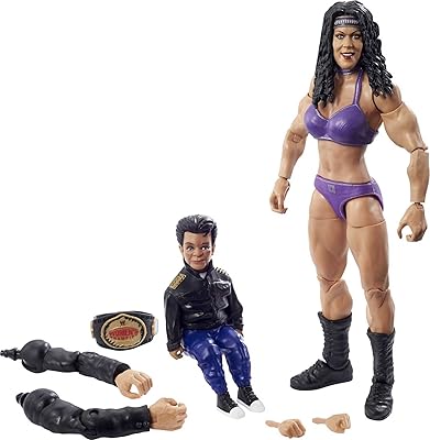 Figurine wwe elite 37 wrestlemania chyna avec championnat féminin, bull ring et rocco à construire 6 pièces dans un cadeau de collection pour les fans de la wwe à partir de 8 ans. Découvrez Diaytar, la marketplace sénégalaise qui révolutionne vos achats en ligne