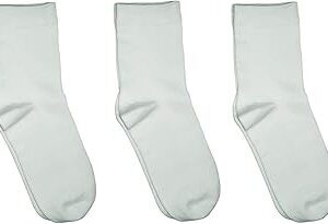 Chaussettes d'école en bambou de couleur unie à couture confortable pour enfants ramboutan (paquet de 3),. Diaytar : Parce que bien acheter, c'est économiser