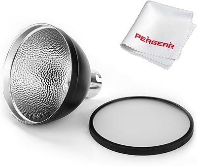 Réflecteur standard godox ad-s2 avec diffuseur doux et chiffon de nettoyage pergear