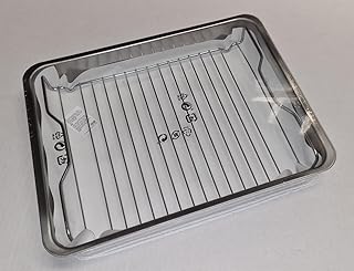 Plat à rôtir ikea avec grille en acier inoxydable, taille 40 x 32