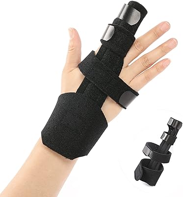 Attelle de doigt à déclenchement - support complet de la main et du