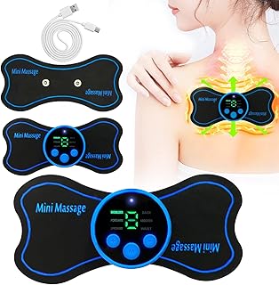 Masseur électrique portable mini masseur de cou complet du corps coussinets de massage
