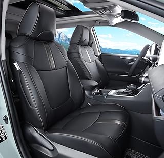 Ensemble complet de housses de siège auto loloda rav4 pour toyota rav4 2019