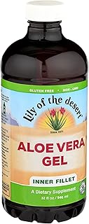 Gel d'aloe vera velours lys du désert, 946 ml