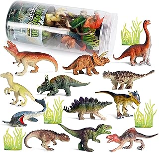 Figurines d'animaux de dinosaures, figurines réalistes de petits animaux, ensemble de jeu d'animaux