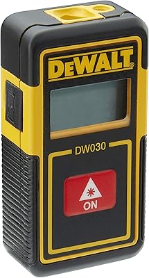 Télémètre laser dewalt 30 pieds/9 mètres dw030pl-xj