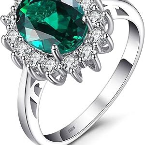 Bijoux de palais princesse diana william kate middleton pierre précieuse de naissance halo solitaire bagues de fiançailles pour femmes filles bague en argent sterling 925. Diaytar Sénégal : Des produits pour toute la famille à prix cassés