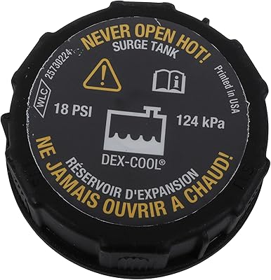 Acdelco rc107 gm équipement d'origine 16 p.s.i. accessoires et fournitures pour appareils