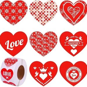 500 autocollants coeur funky, autocollants coeur colorés pour la saint-valentin, autocollants décoratifs en forme de coeur pour fête de mariage. Commandez malin, vivez mieux avec Diaytar
