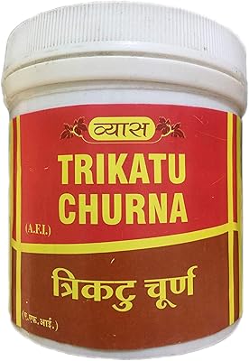 Vyas trikatu shona 100g, mélange d'épices indiennes simples pour problèmes digestifs, paquet