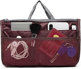 Konoo organisateur de sac à main pour femme grand organisateur de trousse à