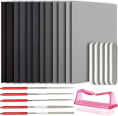 Kit de polissage et de ponçage, kit d'outils de moulage de résine époxy