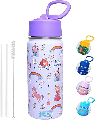 Bouteille d'eau de sport à double paroi zero spacetm 500 ml pour enfants