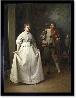 Affiche murale encadrée de danse emma gabrielle adolphe burgoyne 12" x 16. Diaytar : Parce que bien acheter, c'est économiser