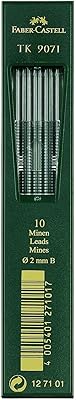Crayons faber-castell à poignée b - fc127101, paquet de 10