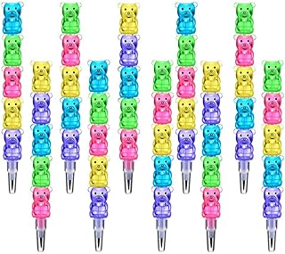 Crayons empilables stobock bear crayons pour fête d'anniversaire et rentrée scolaire