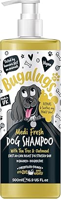 Shampoing pour chien bugalugs medi fresh 500 ml (16,9 fl oz)