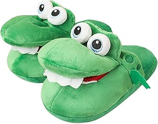 Zurdox pantoufles pour femmes, pantoufles intérieures moelleuses, confortables, chaudes et intéressantes, chaussures