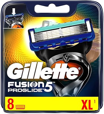 Lames de rasoir gillette fusion5 proglide power avec lame de coupe glide &