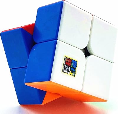 Cube de vitesse magnétique bokefenoo meilong 2x2 mètres sans autocollants moyu meilong 2x2x2
