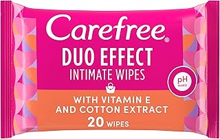Lingettes humides d'hygiène féminine sans soucis à utiliser quotidiennement pour nettoyer la zone