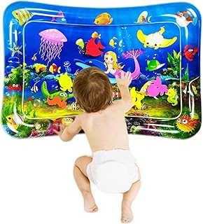 Sunshine-mall tapis d'eau gonflable de qualité supérieure pour bébé et tout-petits est le centre
