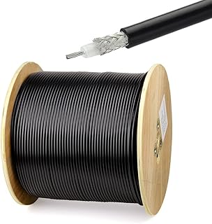 Câble coaxial superbat rg58 100 pieds, câble coaxial rg-58 50 ohm pour câble